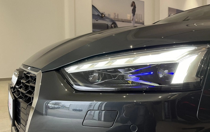 Audi A5 cena 214900 przebieg: 17522, rok produkcji 2023 z Kępice małe 352